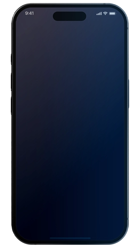 Mobile Handelsoberfläche von Swiss DeFi App