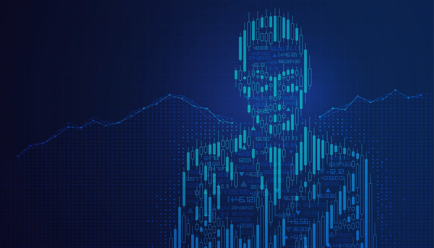 Hintergrundgrafik von Swiss DeFi App